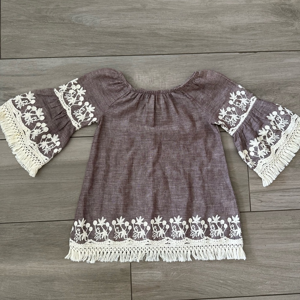 3T beachy dress embroidered dress
